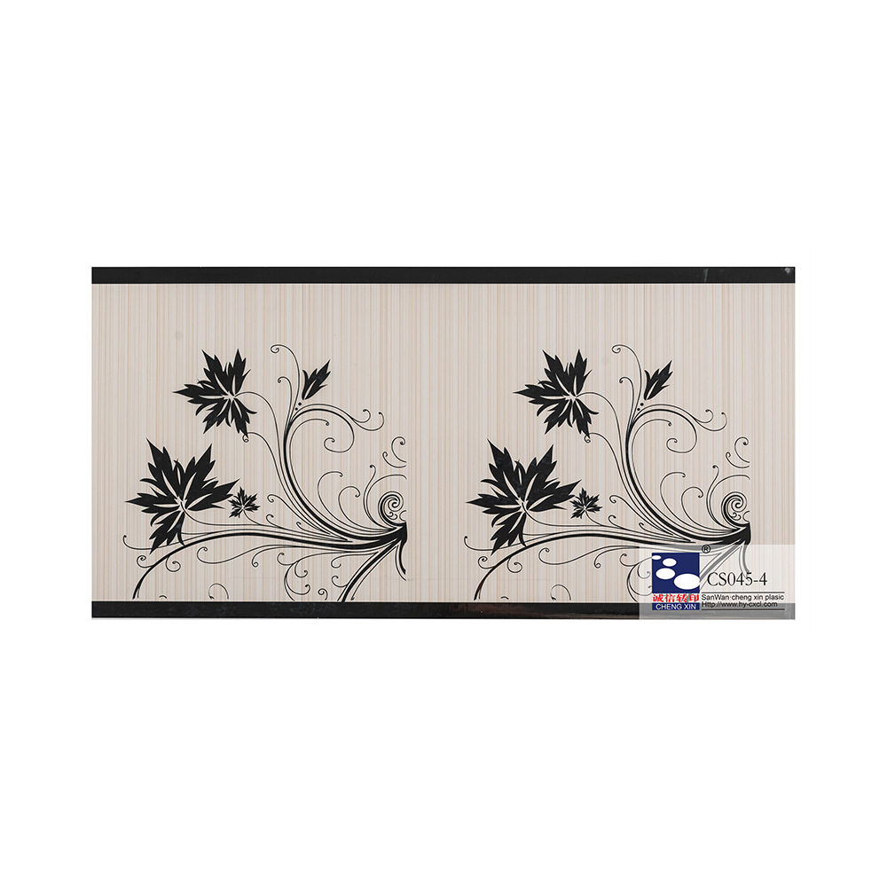 ฟอยล์ปั๊มลายไม้สไตล์โมเดิร์นอย่างดีสำหรับแผงเพดาน PVC CS045
