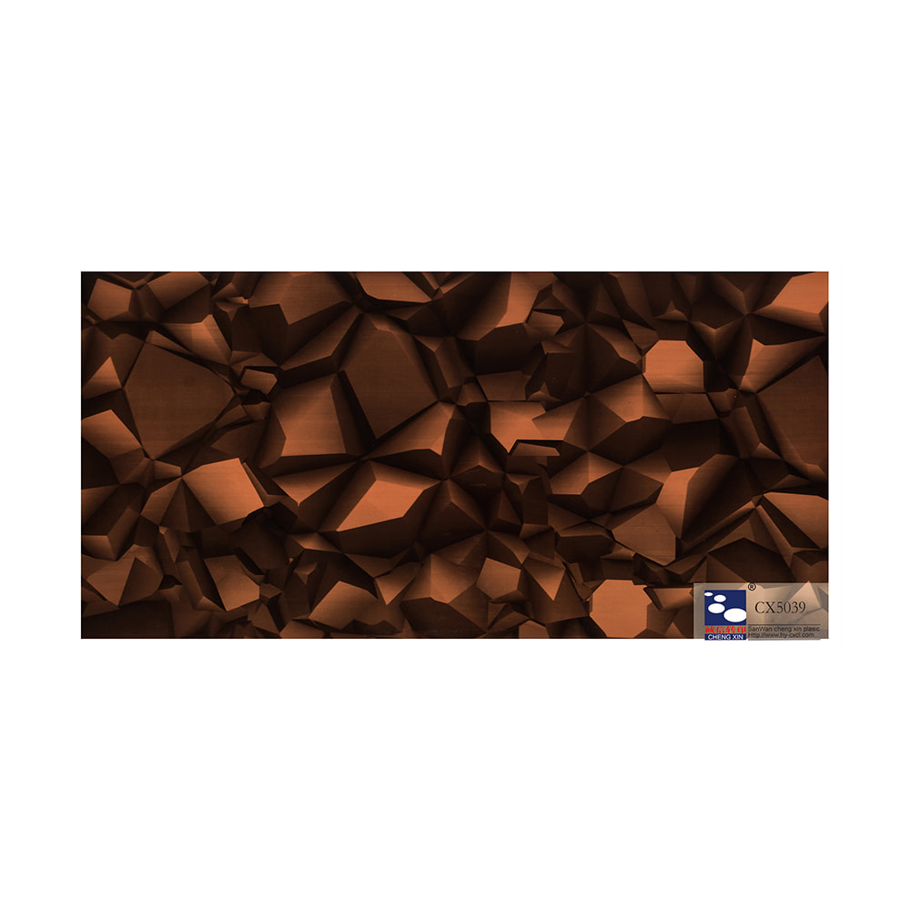 ฟอยล์ปั๊มร้อนหินอ่อนตกแต่งแผงยอดนิยมสำหรับ Pvc Wide Board CX5039